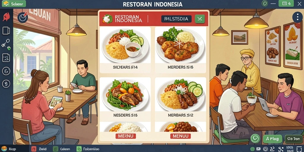 Gambar antarmuka utama 4P4P yang menarik.