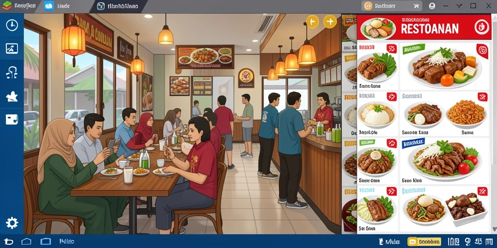 Tampilan antarmuka yang user-friendly dan menarik.