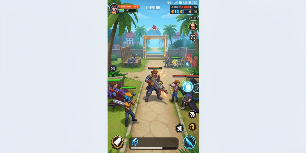 Screenshot menampilkan tampilan grafis permainan yang menakjubkan.