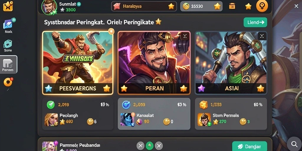 Tampilan antarmuka yang sederhana dan intuitif.