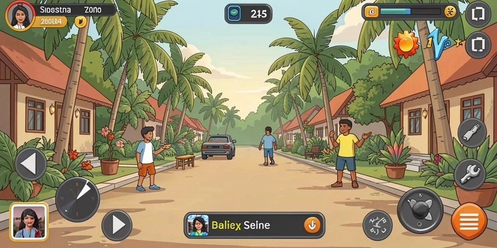 Tampilan dasbor utama aplikasi GOLTOGEL.