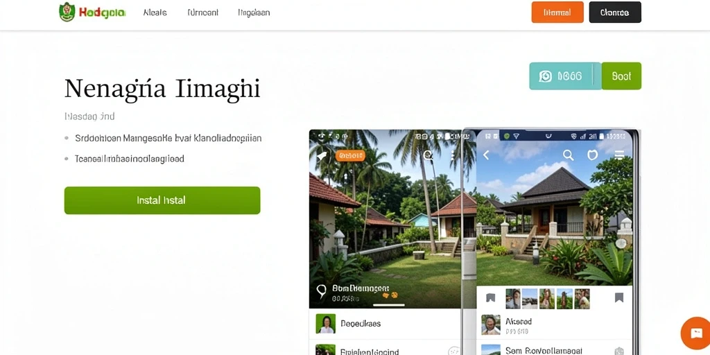 Screenshot menampilkan antarmuka pengguna yang intuitif.
