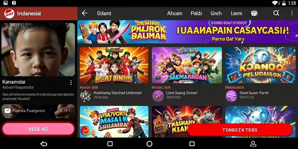 Tampilan antarmuka yang bersih dan intuitif.