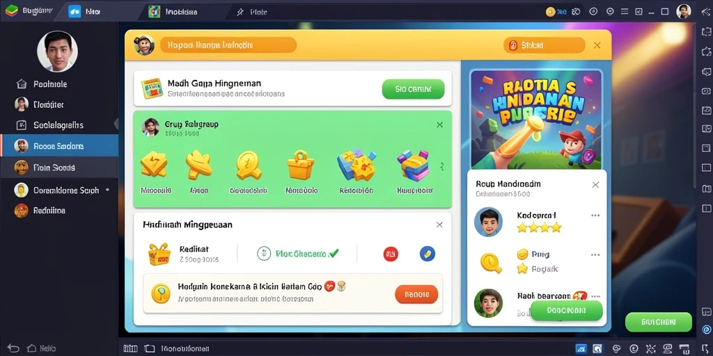 Tampilan utama aplikasi JT777 yang menarik.