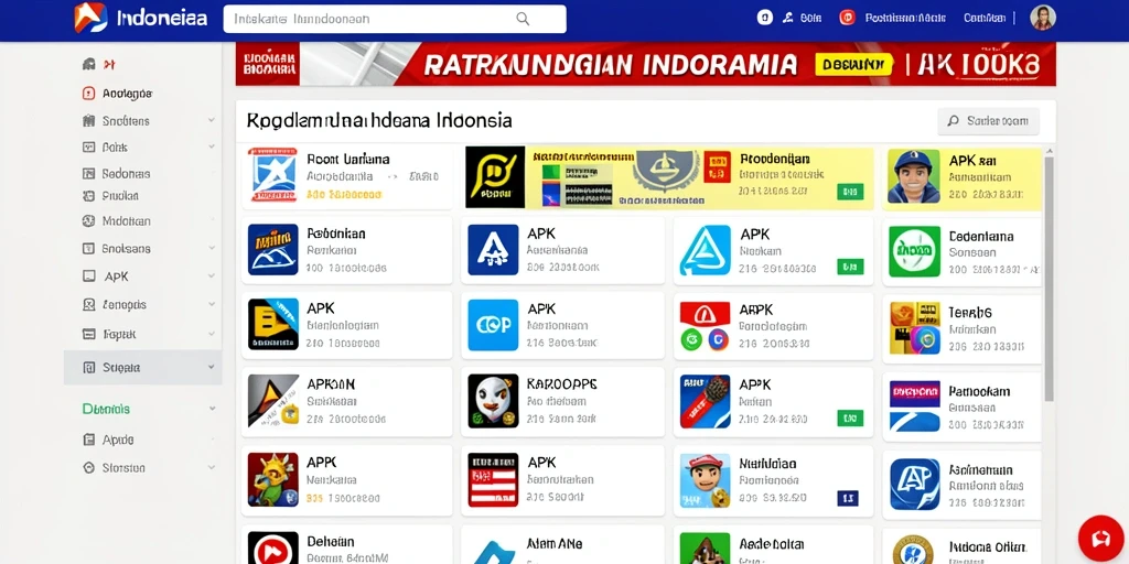 Tampilan awal KATAWIN yang menarik dan mudah dinavigasi.