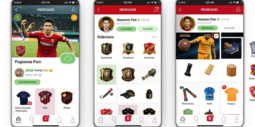 Tampilan layar utama yang menarik dan user-friendly.
