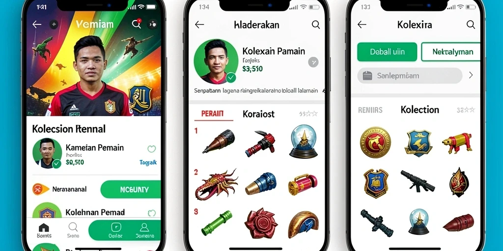 Tampilan antarmuka NAGA1001 yang modern dan menarik.