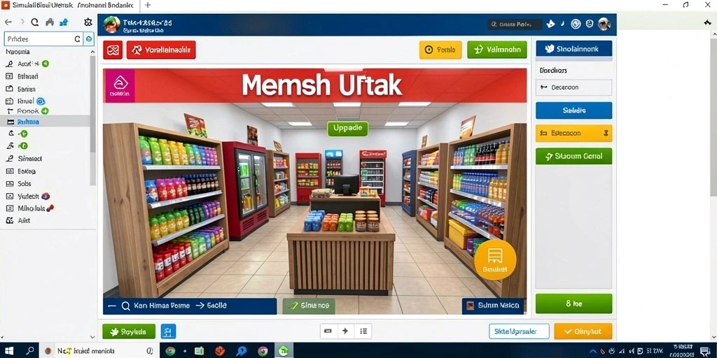 Screenshot menampilkan variasi permainan yang ditawarkan.