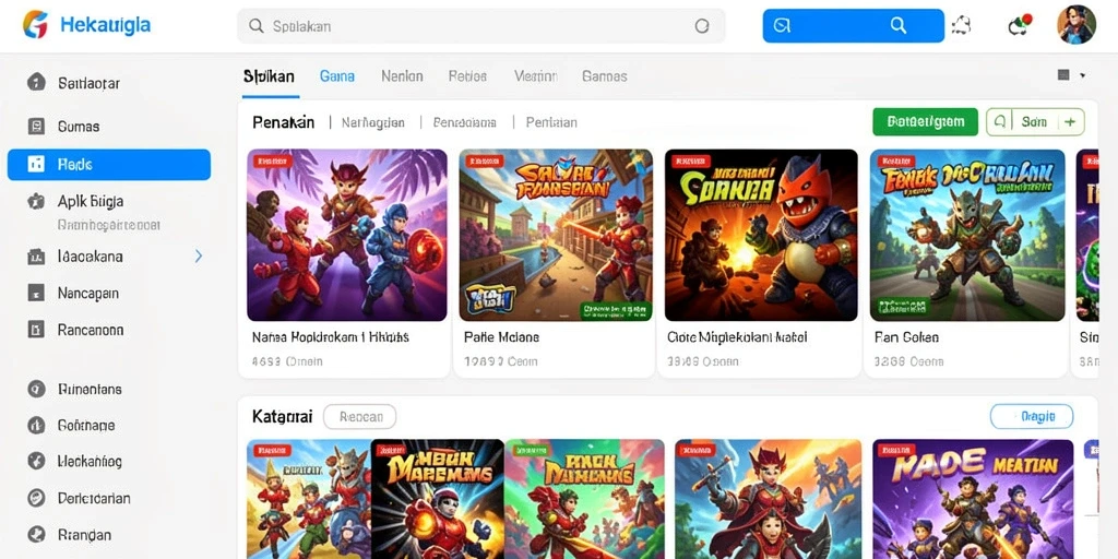 Tampilan antarmuka SEDAPTOGEL yang menarik dan user-friendly.