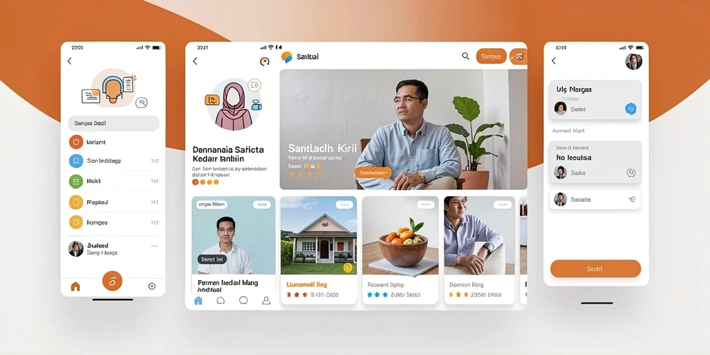 Tampilan antarmuka utama SL888 yang menarik.