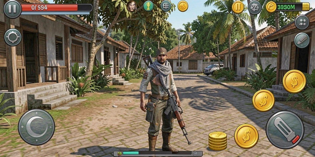 Tampilan awal yang menarik dan penuh warna.